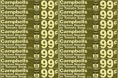 Campbell's Soup - 99c / 2002 - Satoshi Kinoshita