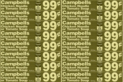 Campbell's Soup - 99c / 2002 - Satoshi Kinoshita
